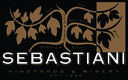 This logo illustrates the family tree of the Sebastiani family of vintners